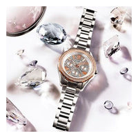 CASIO SHEEN Series Waterproof /White Sports Silver Analog SHE-3504SG-7AU