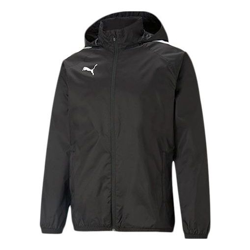 PUMA Team Liga All Weather Jacket Logo 'Black' 657245-03