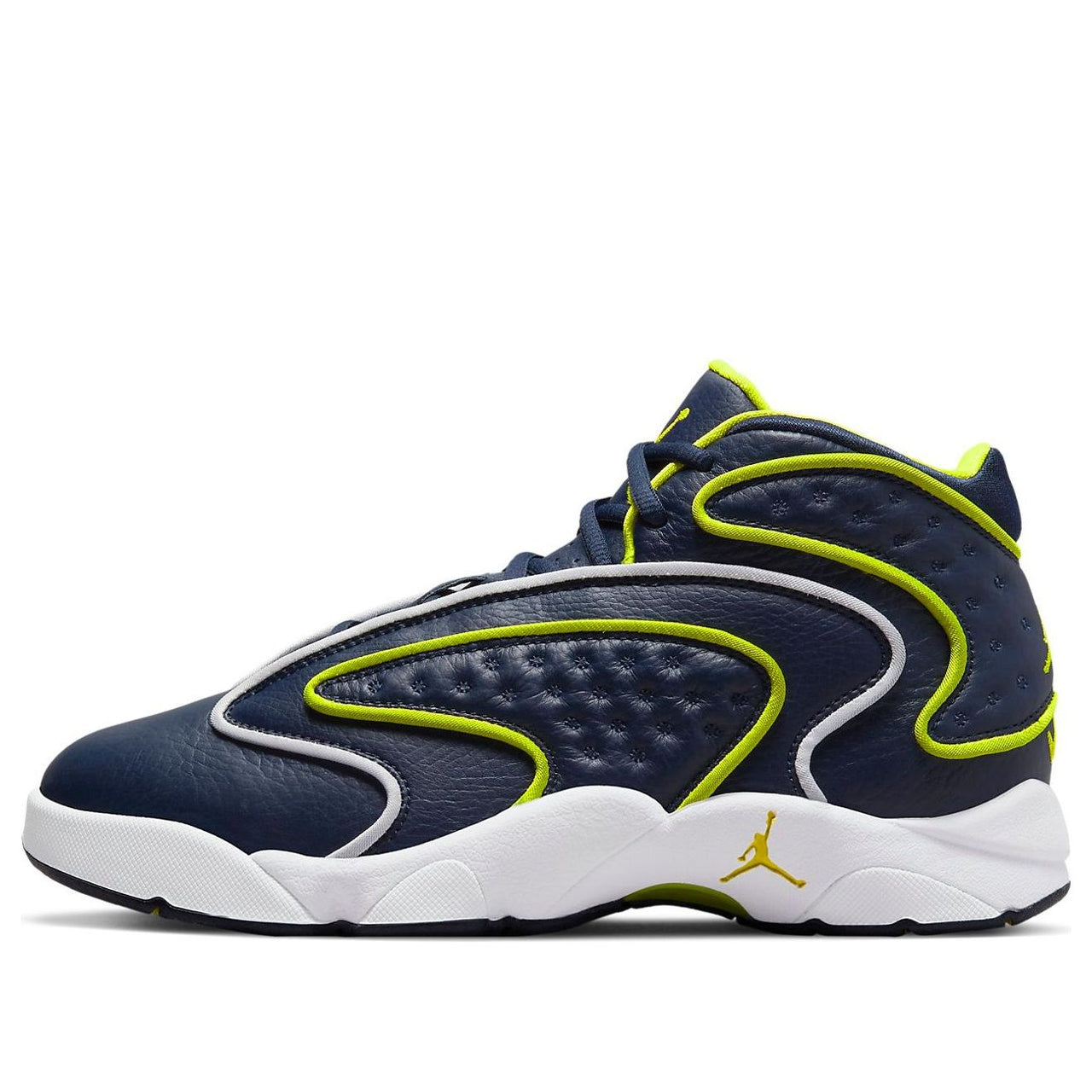 (WMNS) Air Jordan OG 'College Navy Venom Green' CW0907-400