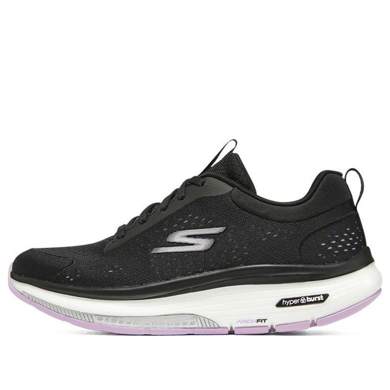 (WMNS) Skechers Go Walk Workout Walker 124933-BKLV
