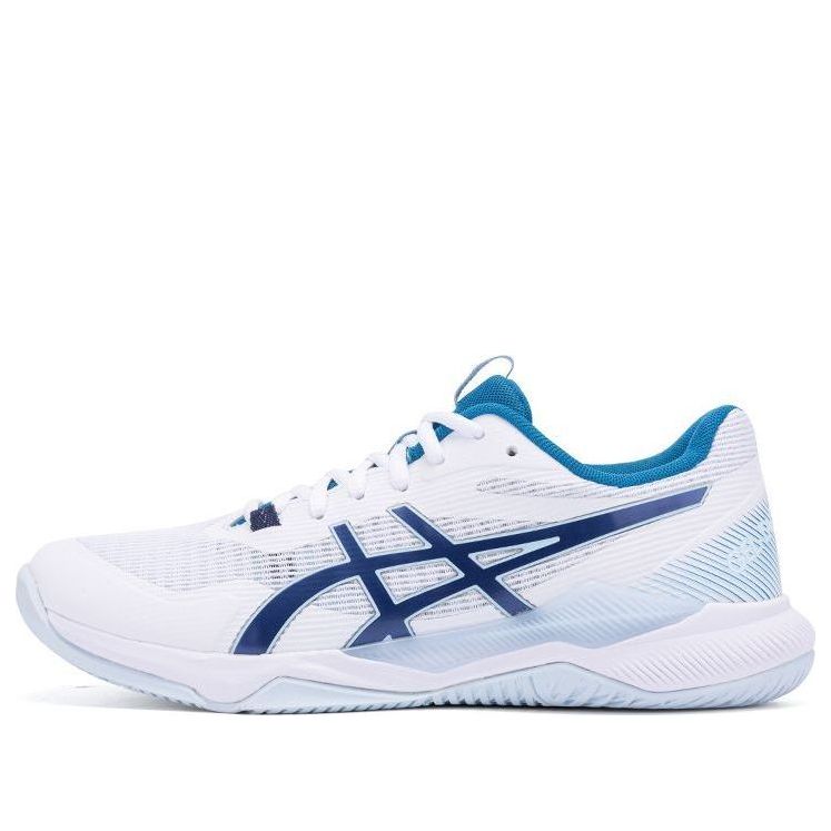 (WMNS) ASICS Gel Tactic 'White Indigo Blue' 1072A070-104