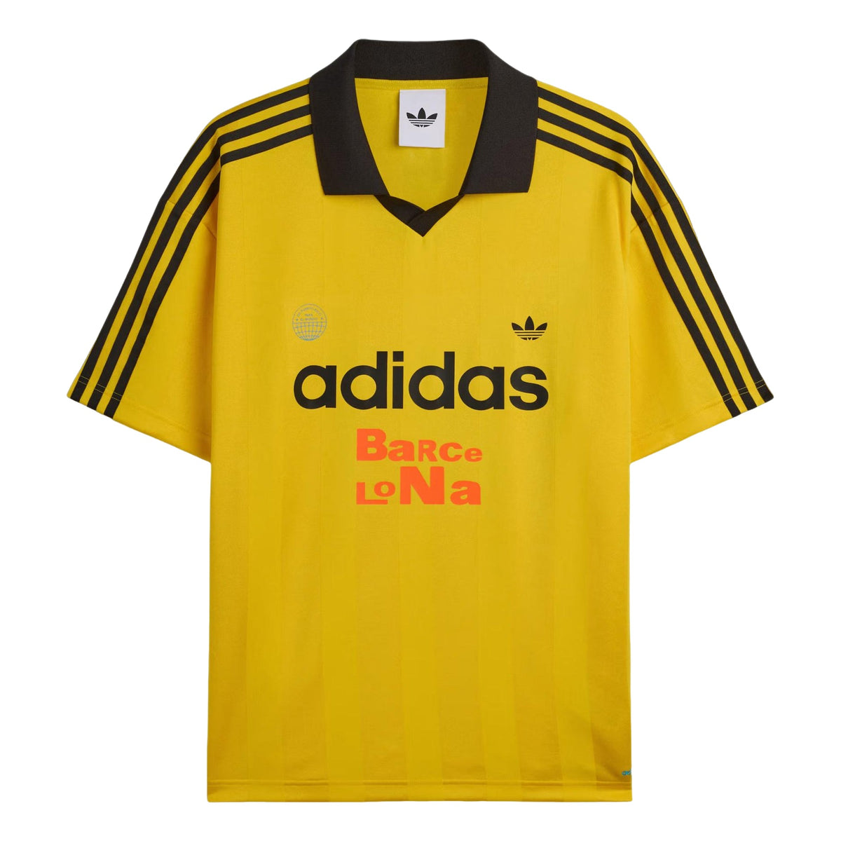 adidas x Bad Bunny DtMF Tour Merch Barcelona Relaxed T-Shirt 'Yellow' LH0435