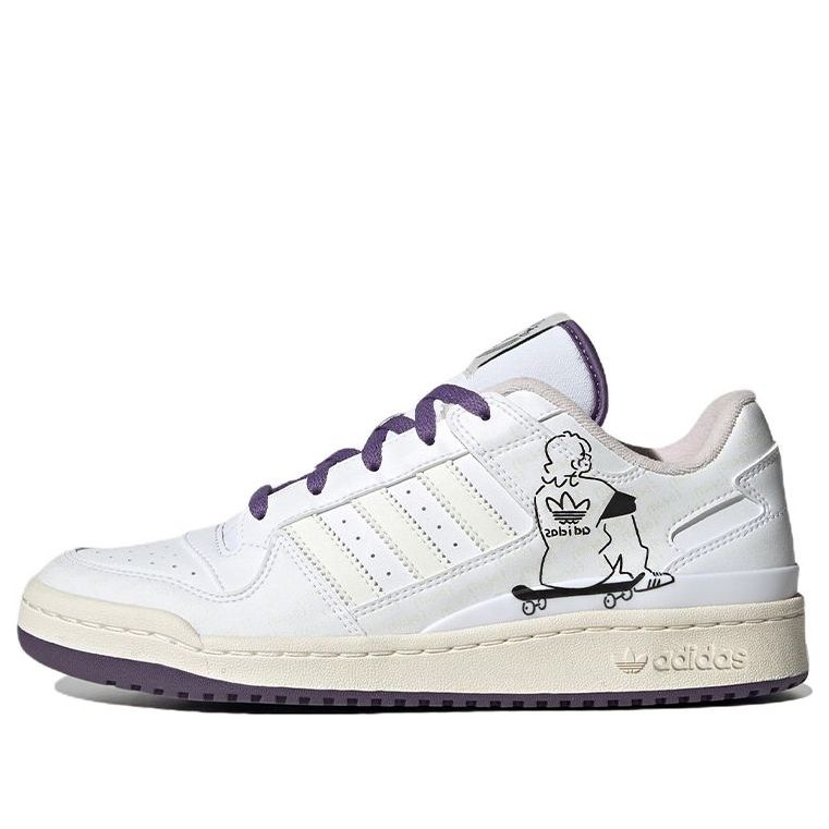 adidas Originals Forum Low CL 'White Purple' IE2121