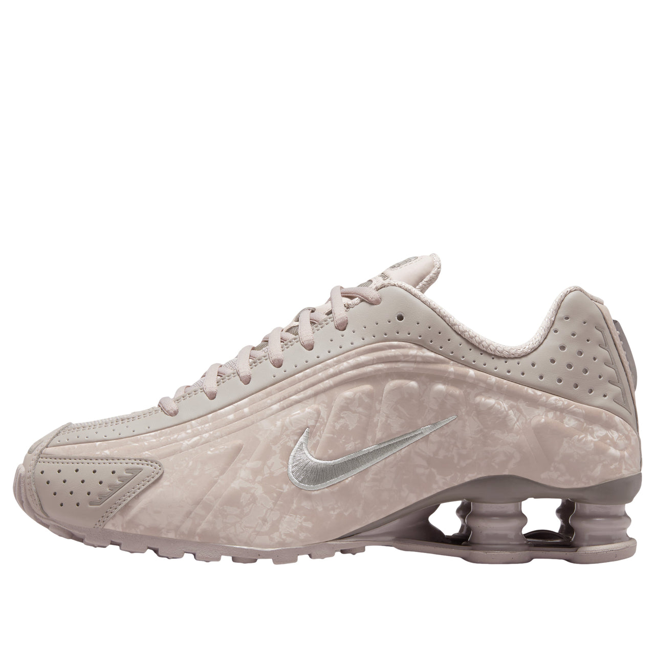 (WMNS) Nike Shox R4 'Flat Pewter Floral' HV0934-001