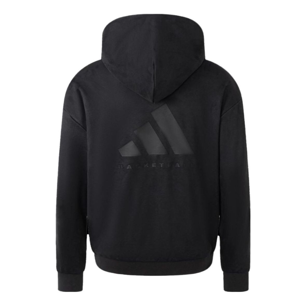 adidas Basketball Sueded Hoodie 'Grey' IN7705