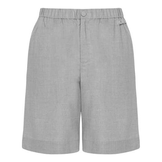 Off-White SS21 Logo Casual Shorts Version Gray OMCB049S21FAB0020500