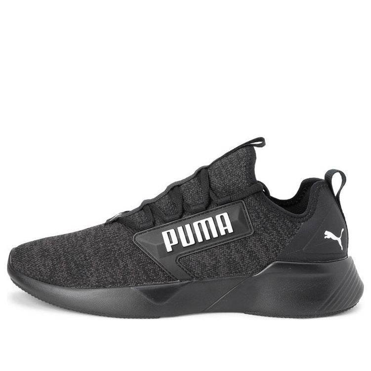 PUMA Retaliate Knitted Sports Shoe Black 192342-01