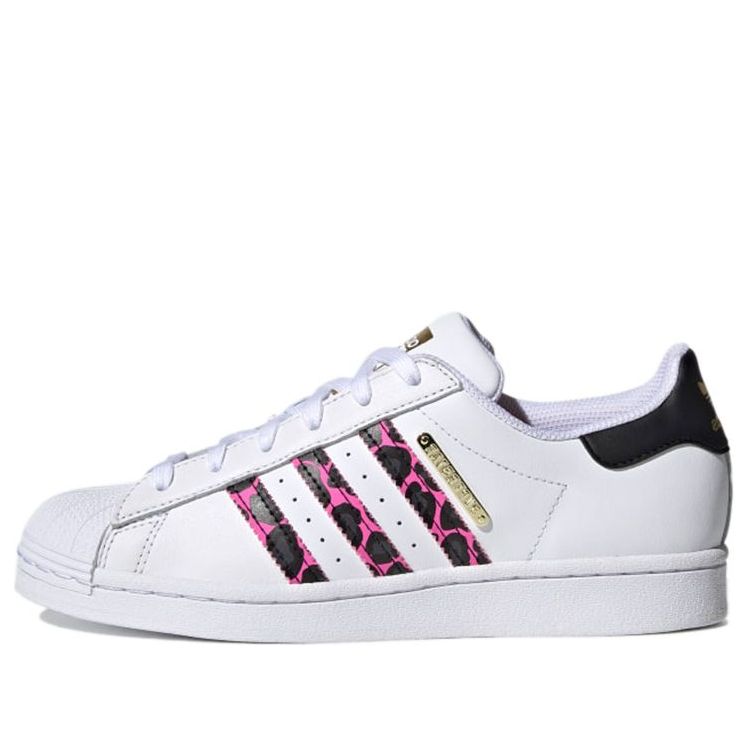 (WMNS) adidas originals Superstar 'White Black Gold' FX6037