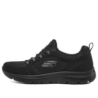 (WMNS) Skechers Summits Perfect Views 'Black' 149523-BBK