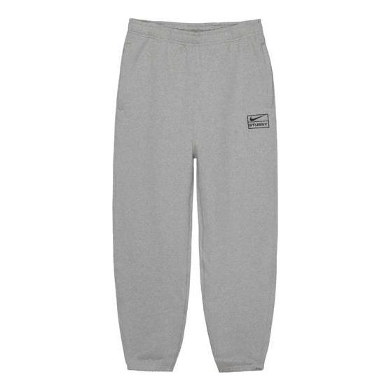 Nike x Stussy Sweatpants Asia Sizing 'Dark Grey Heather' DO9341-063