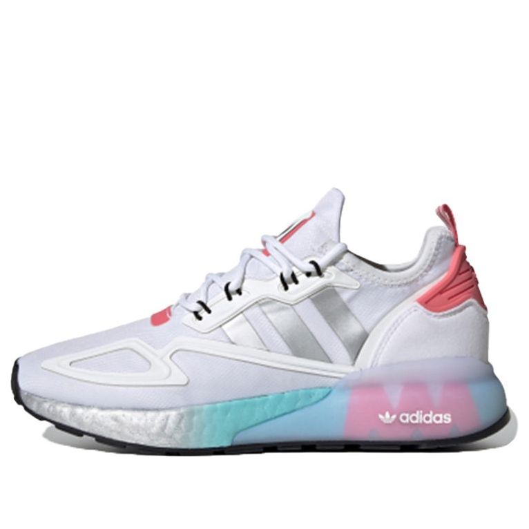 (WMNS) adidas NASA x ZX 2K Boost 'White Hazy Rose' FX7054