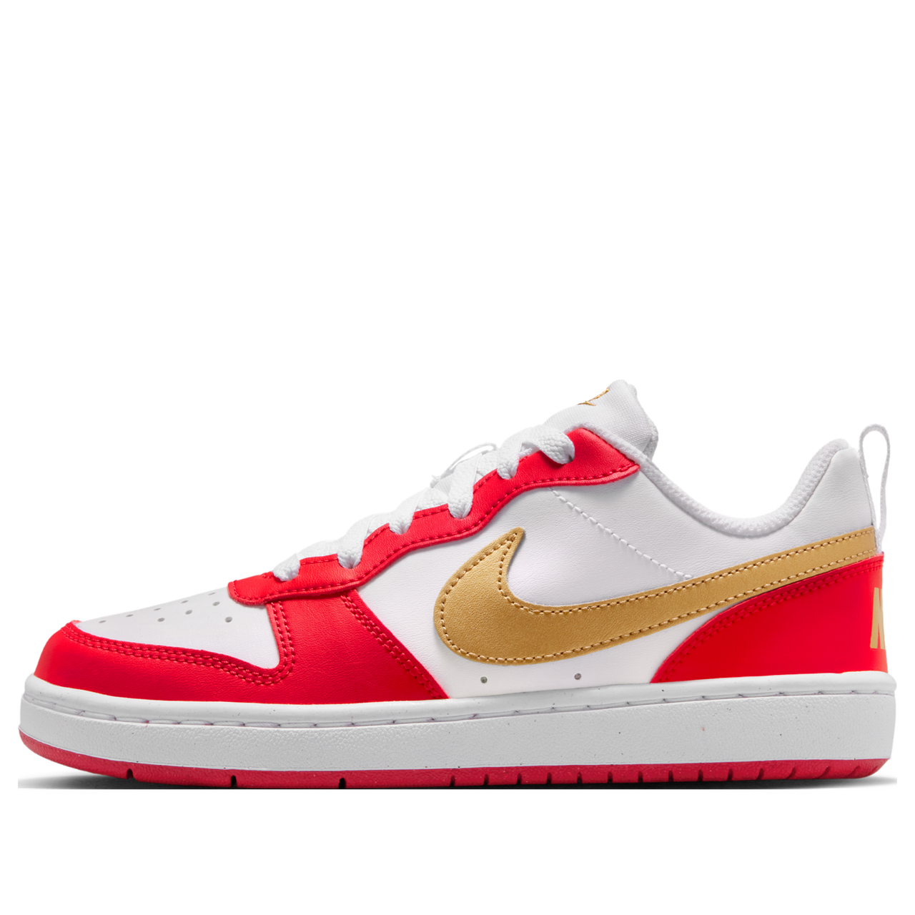 Nike Court Borough Low 'Red White Metallic Gold' DV5456-137