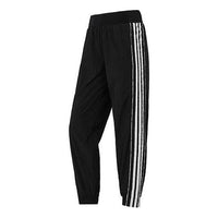 (WMNS) adidas Str W Pt Mix Casual Sports Side Stripe Long Pants/Trousers Black H09726