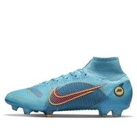 Nike Mercurial Superfly 8 Elite FG 'Chlorine Blue Laser Orange' DJ2839-484