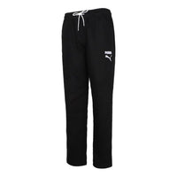 PUMA Regular Track Pants 'Black White' 532040-01