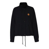 KENZO Tiger Head Embroidered Long Sleeves Jacket Black FA62BL1215AI-99