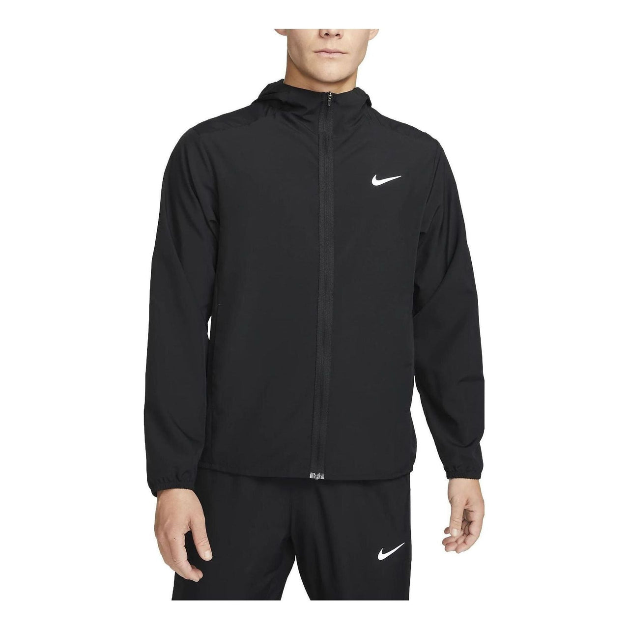 Nike Dri-Fit Foam Woven Hoody Jacket 'Black' FB7483-010