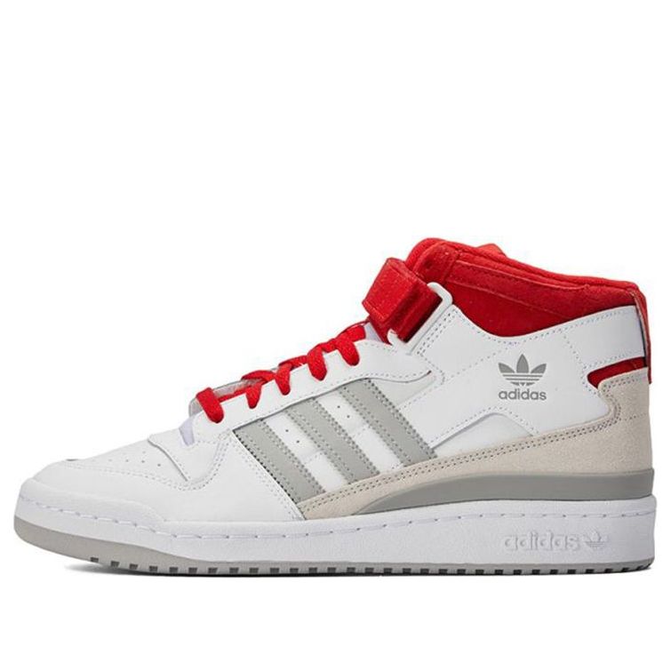 adidas Forum Mid 'White Scarlet' FY6819