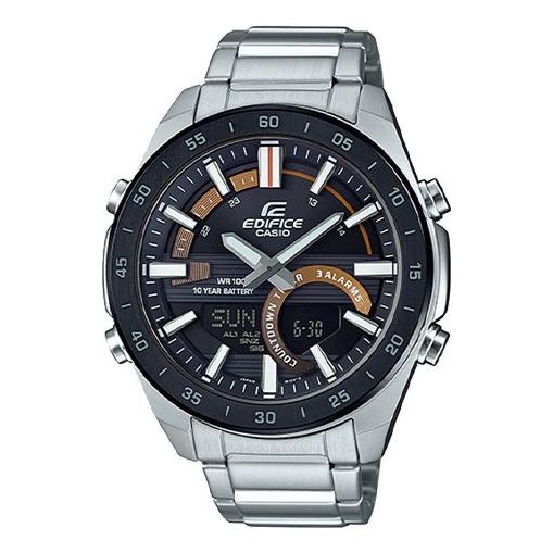 CASIO EDIFICE Stainless Steel Strap Black Analog/Digital Combo ERA-120DB-1B2021