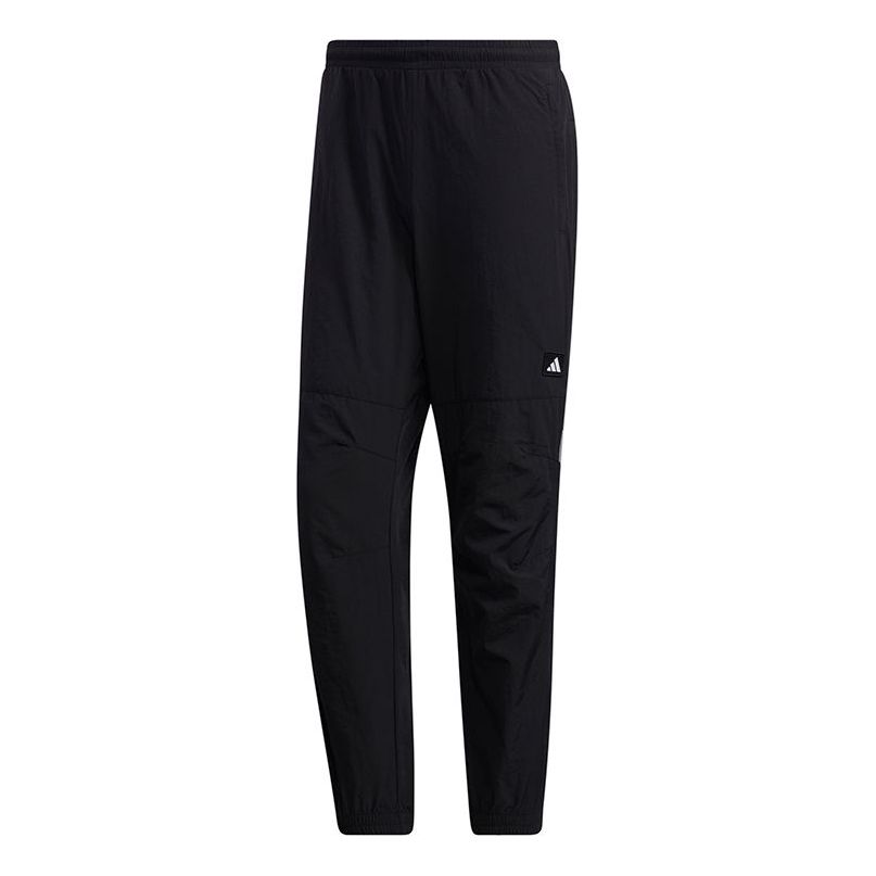 Men's adidas logo Casual Black Sports Pants/Trousers/Joggers GM4437
