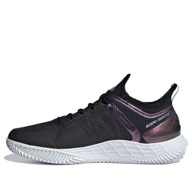(WMNS) adidas Adizero Ubersonic 4 Clay 'Black Gray' FX1374