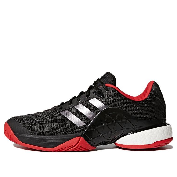 adidas Barricade 2018 Boost 'Black Scarlet' CM7829