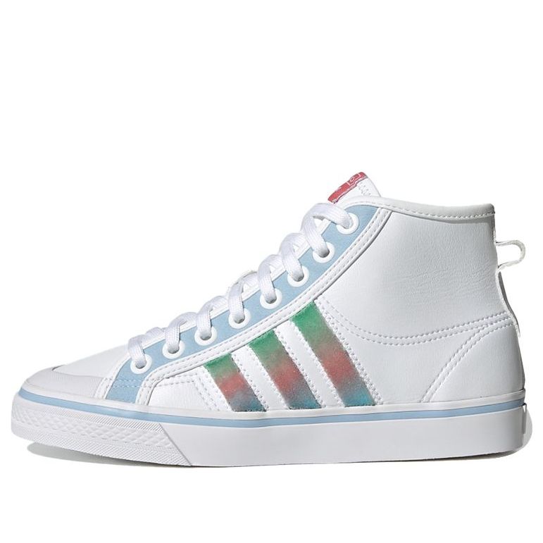 (WMNS) adidas Nizza Hi 'White Blue Green' GZ2796