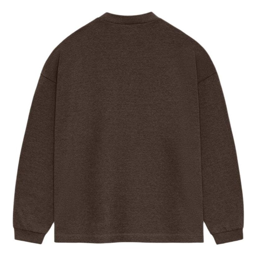 Fear of God Essentials SS24 Long Sleeve T-shirt 'Heather Wood' 125SU244202F