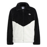 adidas Originals Furry Jackets 'Black White' IN0981
