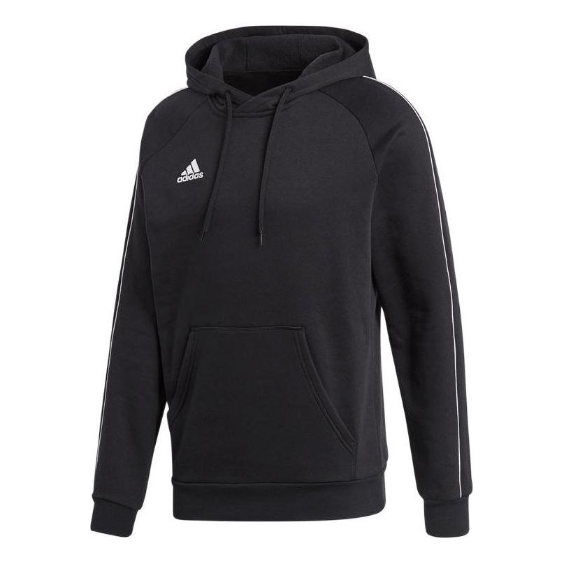 adidas Colorblock Stay Warm Fleece Lined Hooded Long Sleeves Hoodie Men's Black CE9068