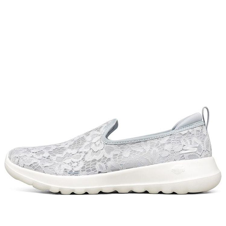 (WMNS) Skechers Go Walk Joy 'Grey White' 896020-LTGY