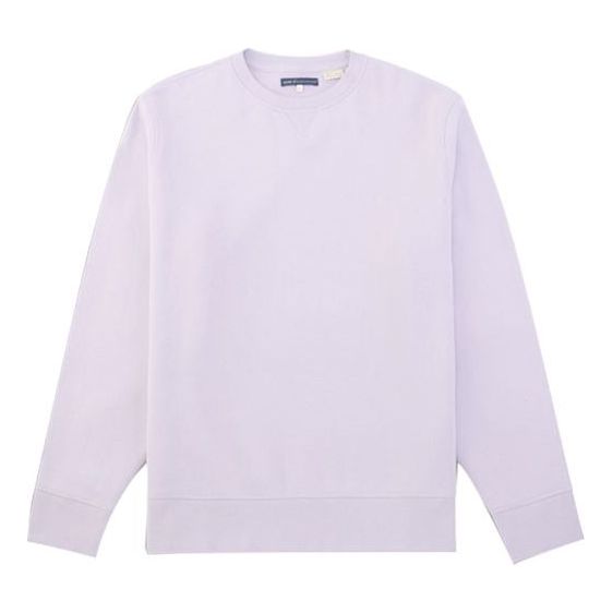 Men's Levis Midnight Blue Series Solid Color Round Neck Purple 74553-0006