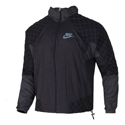 Nike Woven Athleisure Casual Sports Jacket Black CK5024-010