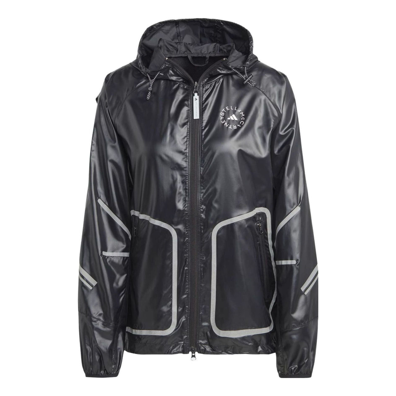 (WMNS) adidas by Stella McCartney TruePace Running Jacket Asia Sizing 'Black' IC9717