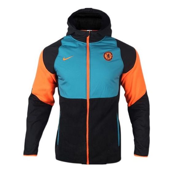 Nike Chelsea FC Full Zip Hoodie Woven Soccer Jacket 'Multicolor' DB7796-471