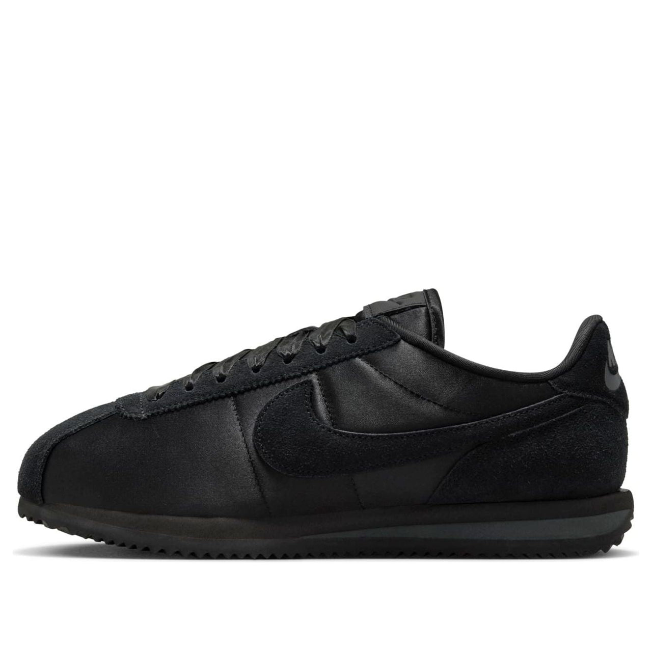 (WMNS) Nike Cortez Textile Satin 'Triple Black' FV5420-002
