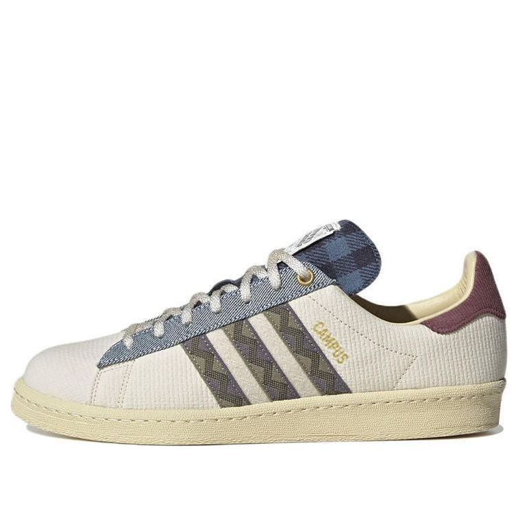 adidas Campus 80S Shoes 'Wonder White Orbit Green' GY4598