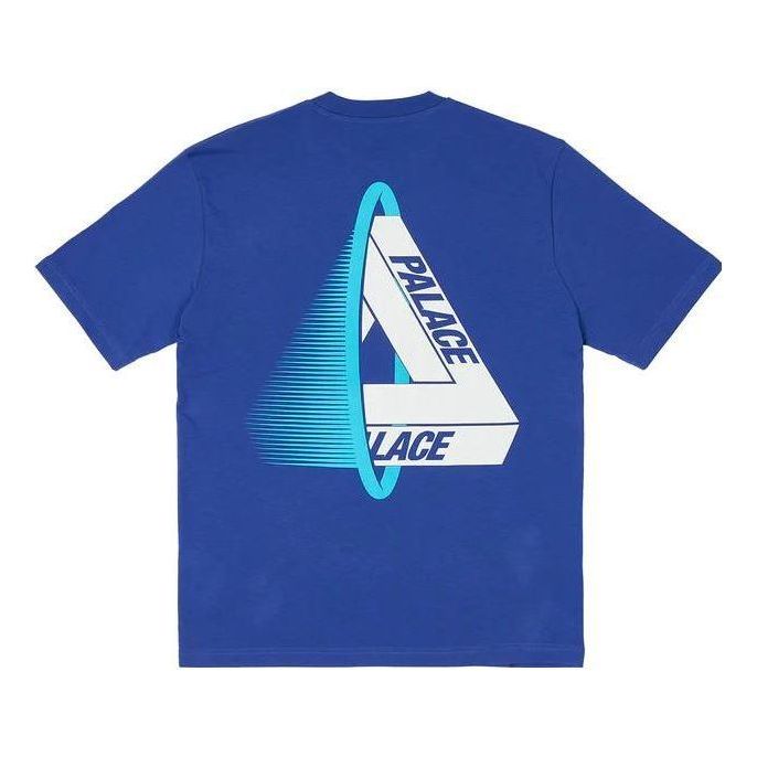 Palace Fw23 Tri-void T-shirt 'Blue' P25TS259