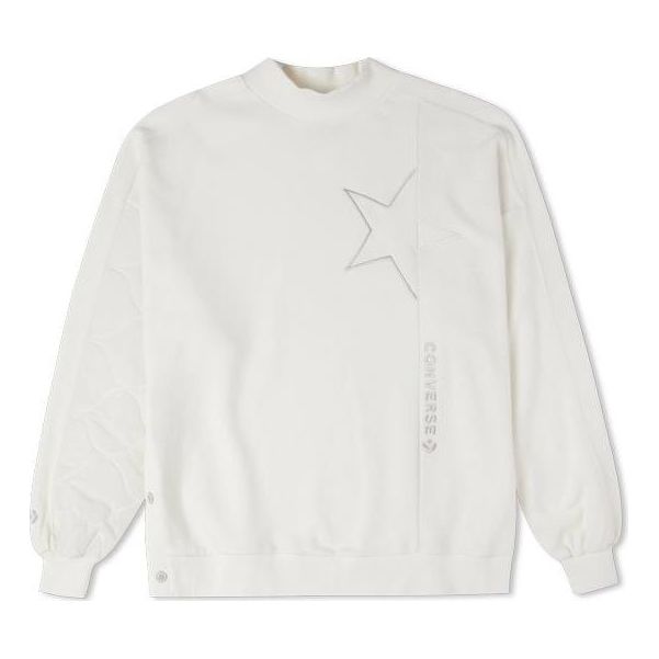 (WMNS) Converse Cozy Utility Crew 'White' 10025056-A01