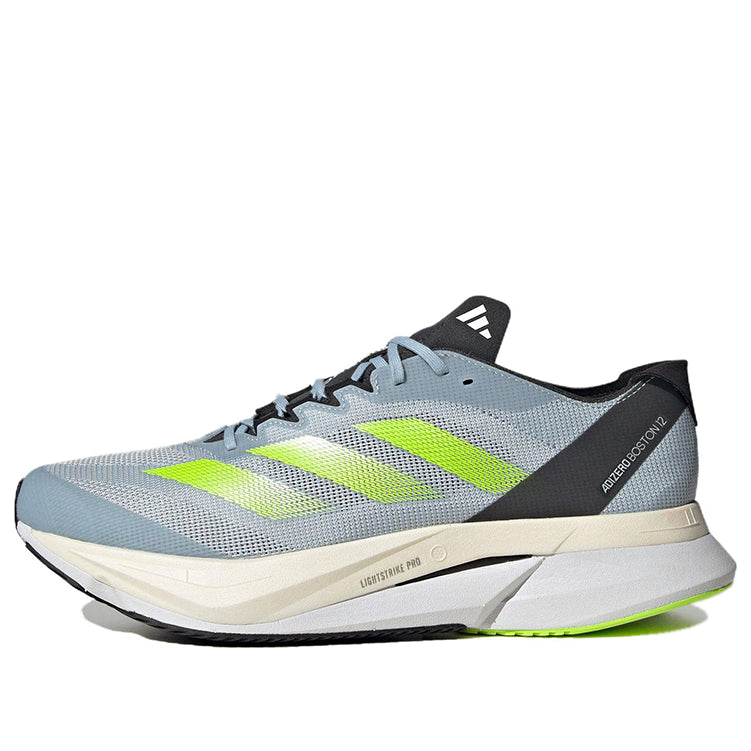 adidas Adizero Boston 12 'Wonder Blue Lucid Lemon' ID4233