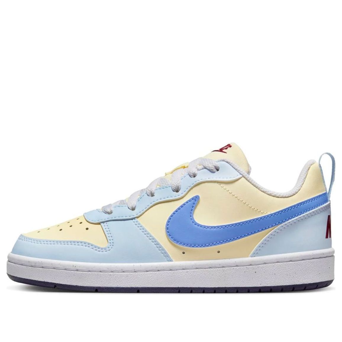 (GS) Nike Court Borough 'Baby Blue Yellow' FV8120-141