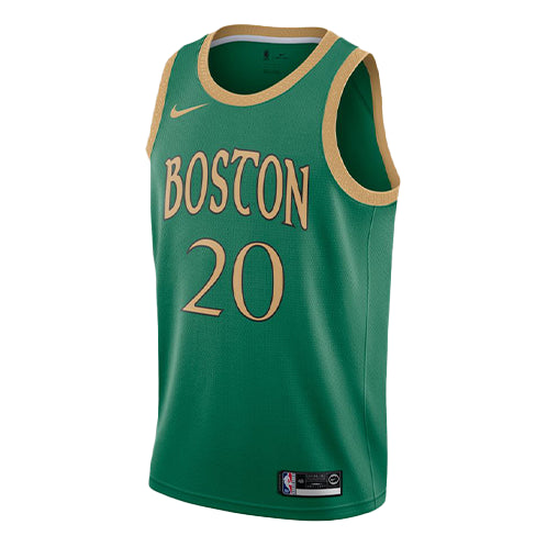 Men's Nike NBA Sw Fan Edition Boston Celtics . 2 No. 0 Basketball Green Jersey AV4624-312