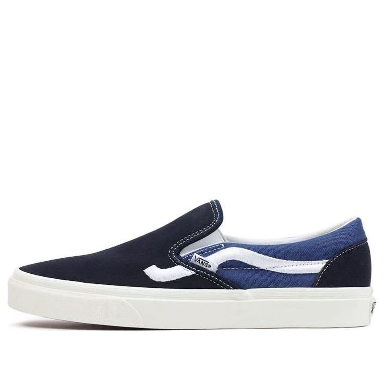 Vans Classic Slip-On 'Sidestripe Navy' VN0A5JMHBL7