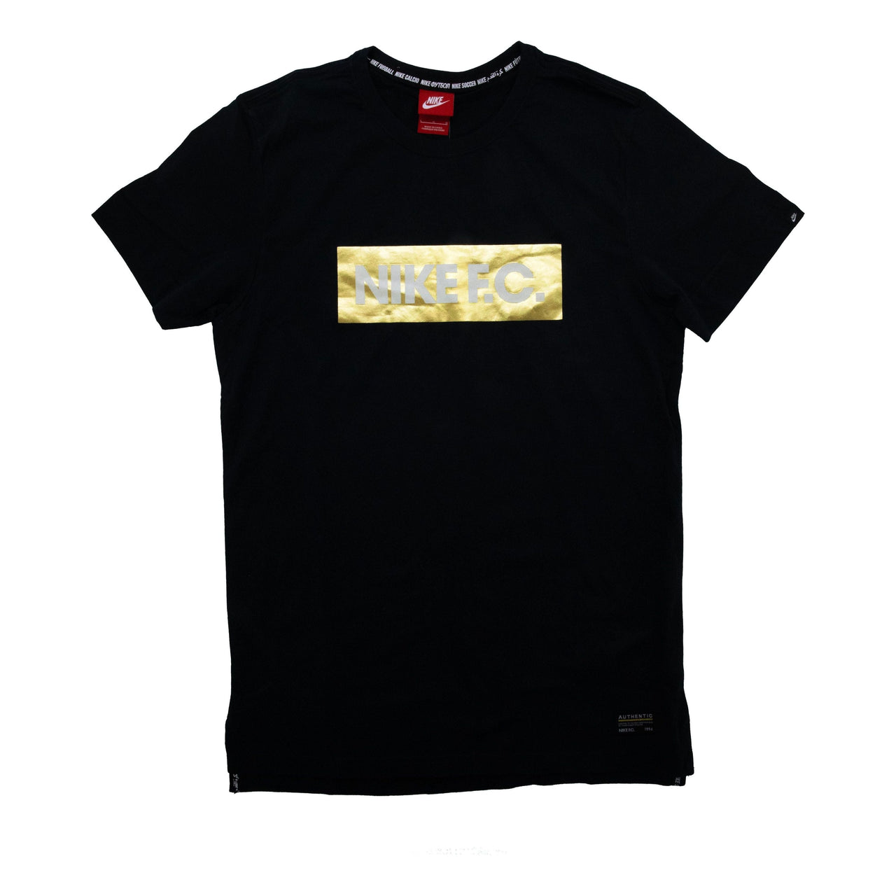 Nike FC T-Shirt 'Black Gold' 635408-010