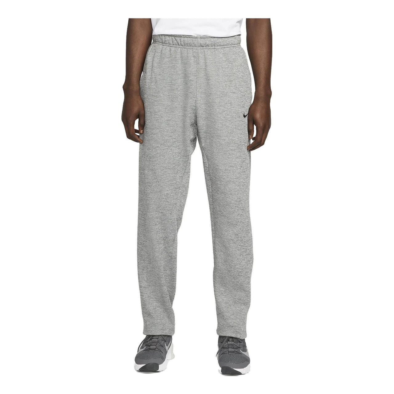 Nike Therma-FIT Open Hem Fitness Pants 'Grey' DQ4856-063