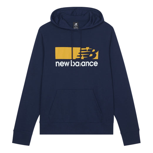 New Balance Men's New Balance Contrasting Colors Logo Printing Navy Blue MT13905-PGP