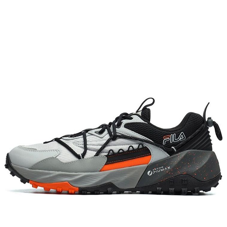 FILA Outdoor Running Shoes 'Black Gray Orange' A12M142208FMB