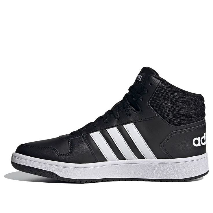 adidas Hoops 2.0 Mid 'Black White' FY8618