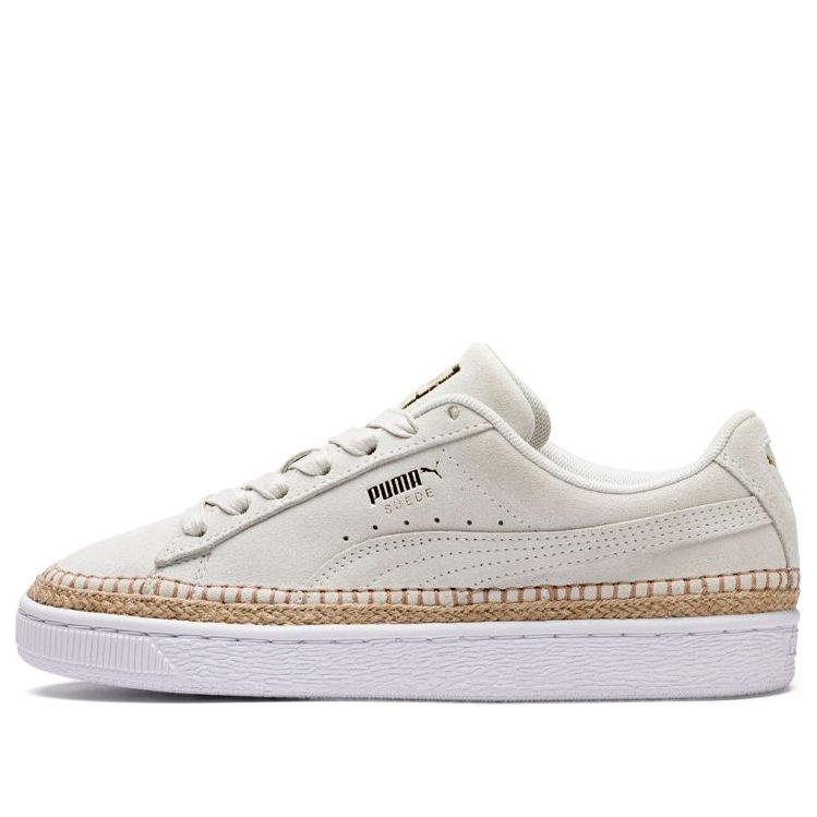 (WMNS) PUMA Suede Sneakerdrille Leisure Shoes Grey 369234-02