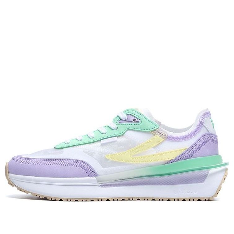 (WMNS) FILA Renno Classics Sneakers 'White Lilac Green' F12W226122FWP